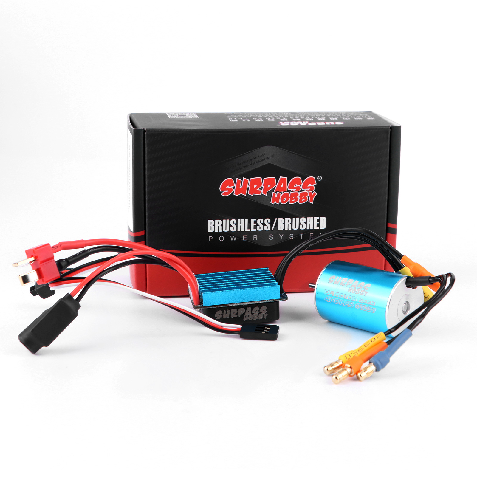 Rc Hobby Motors - 2435 4800KV Brushless Motor and 25A