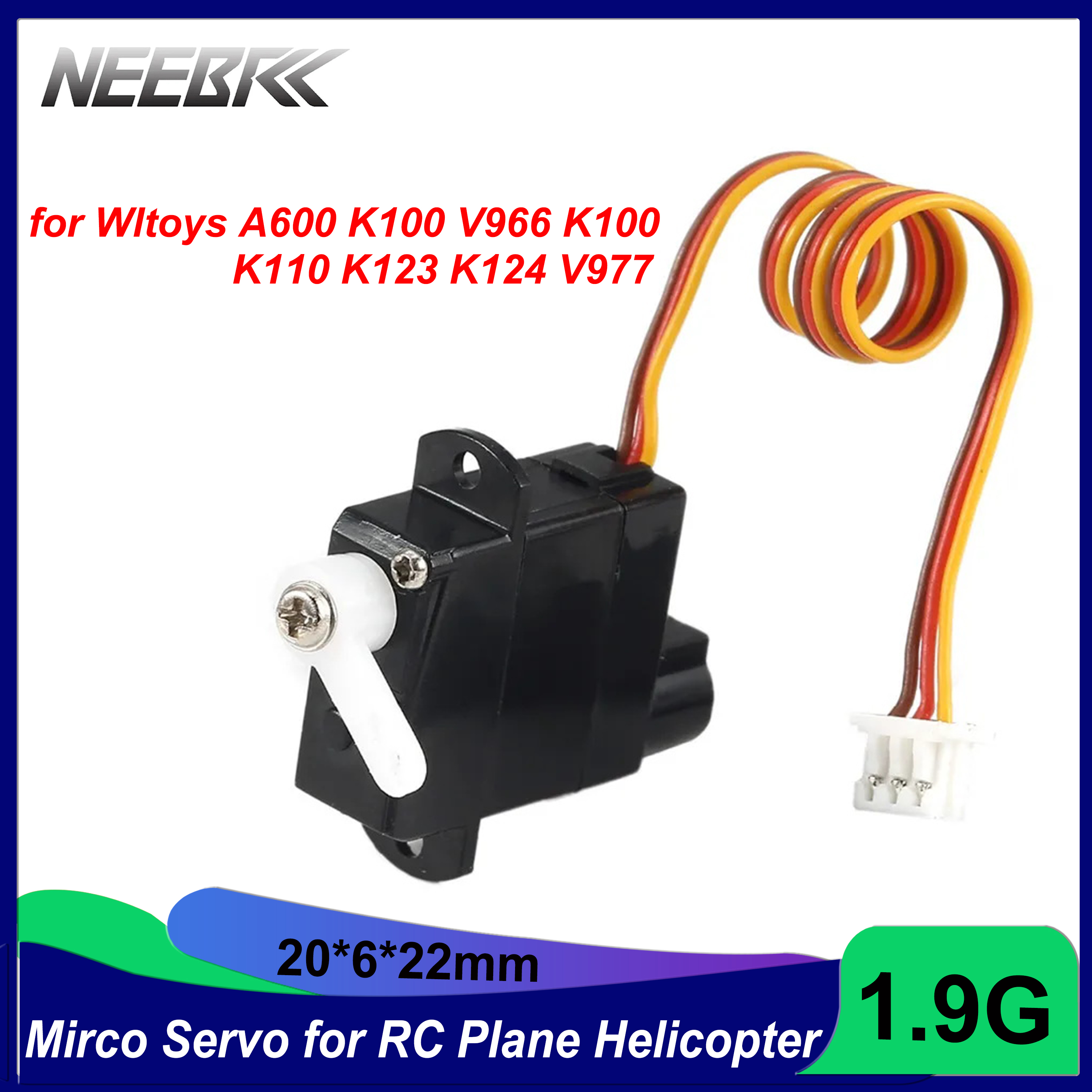 Rc Plane Hobby Zone - 1.9g RC Micro Servo for Wltoys