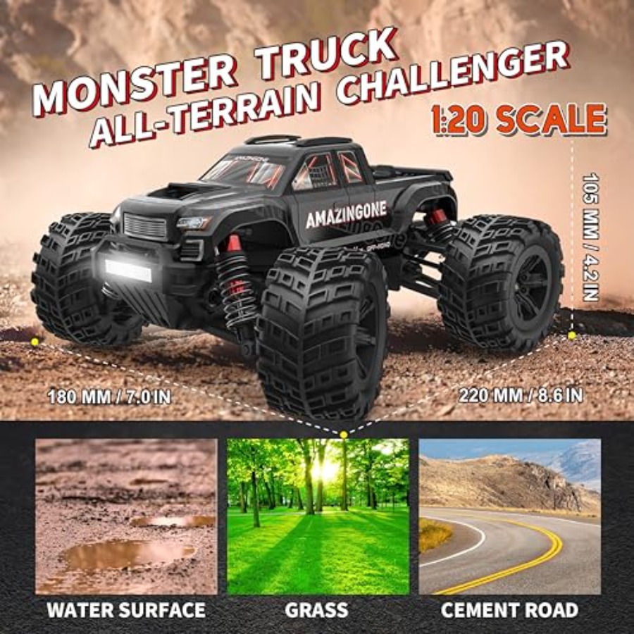 20208 1/20 Scale Brushless Fas – обзор и цена Rc Hobby Off Road