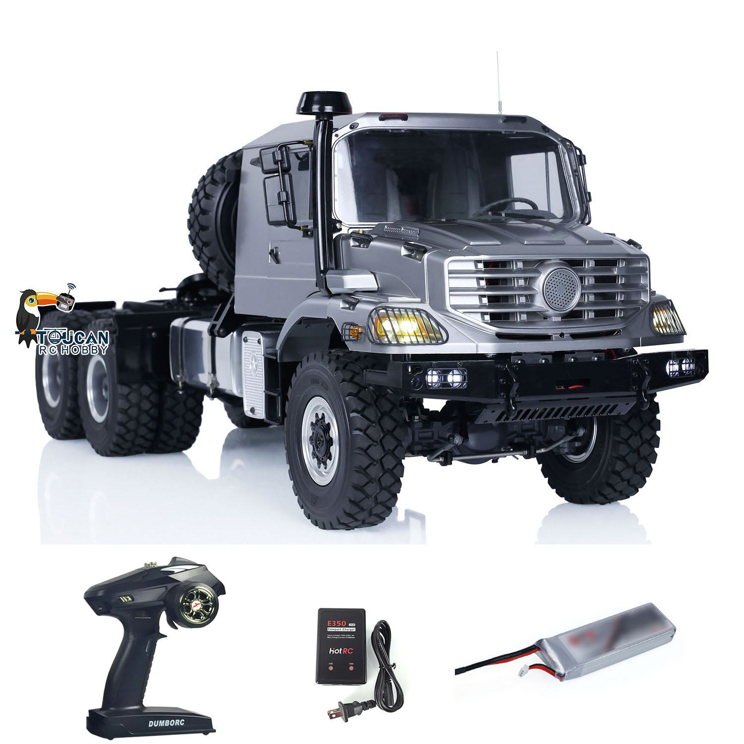 RTR 1/14 6x6 RC Off-road Tract – обзор и цена Rc Hobby Off Road