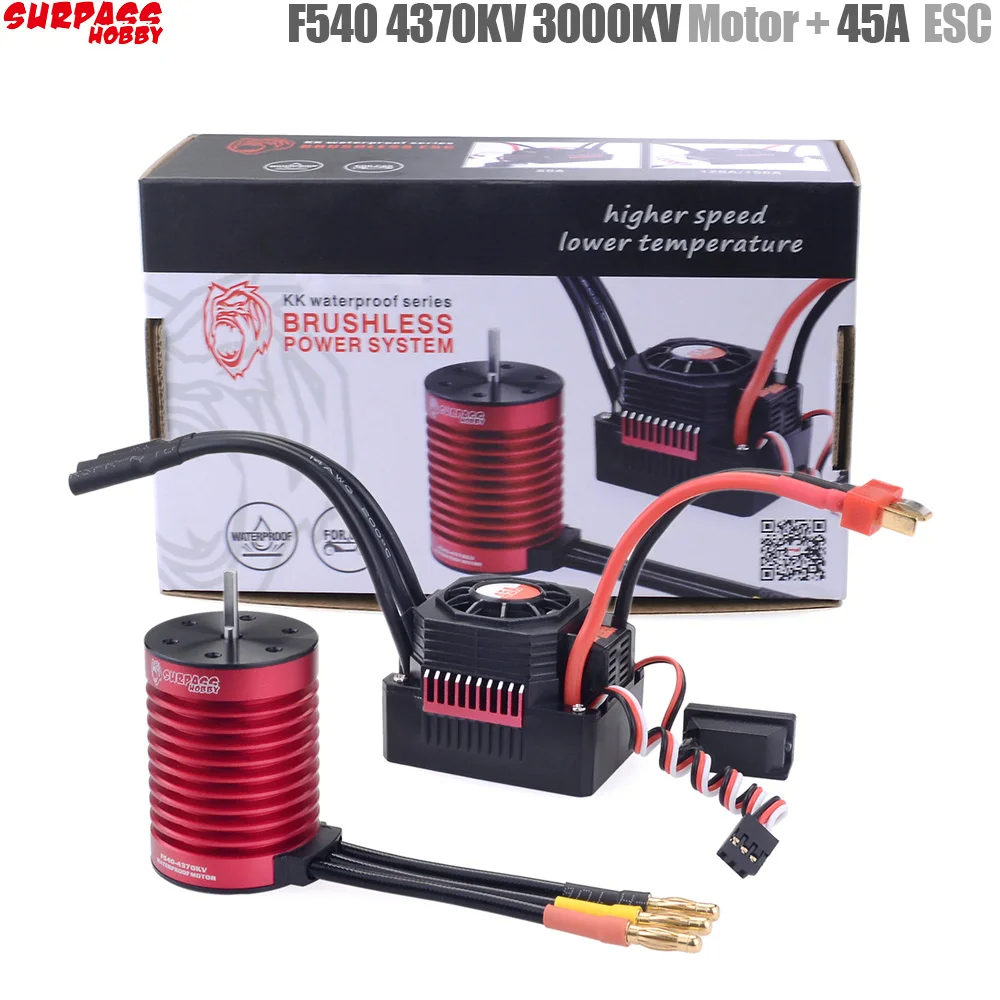 SURPASS HOBBY KK Waterproof Co – обзор и цена Rc Hobby Motors