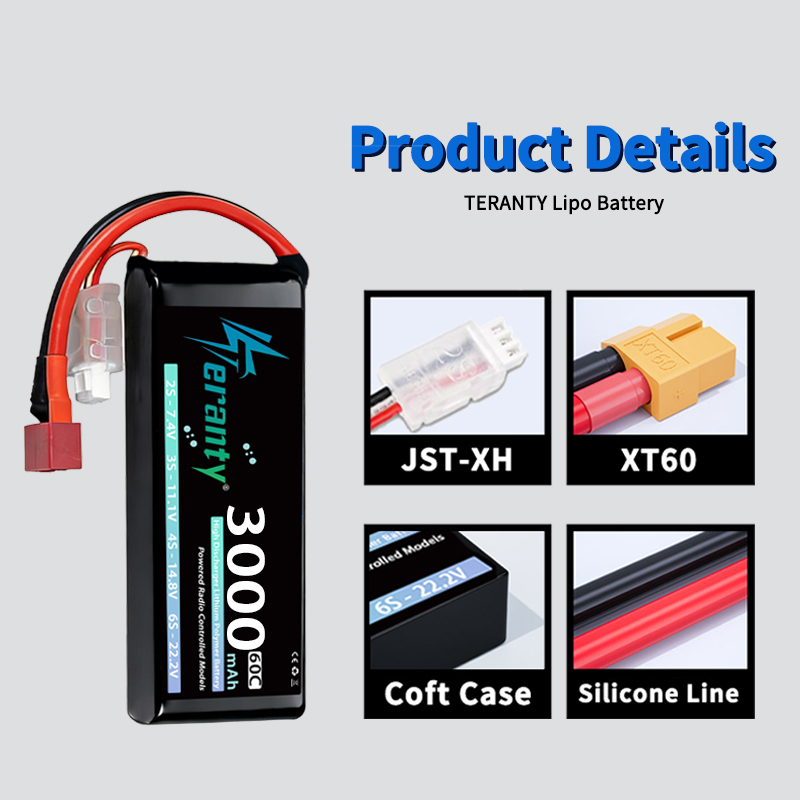 TERANTY 2S 3000mAh Lipo Batter – обзор и цена Rc Hobby Models