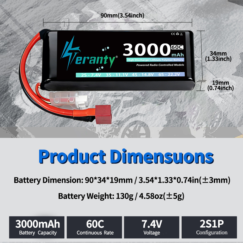TERANTY 2S 3000mAh Lipo Batter – обзор и цена Rc Hobby Models