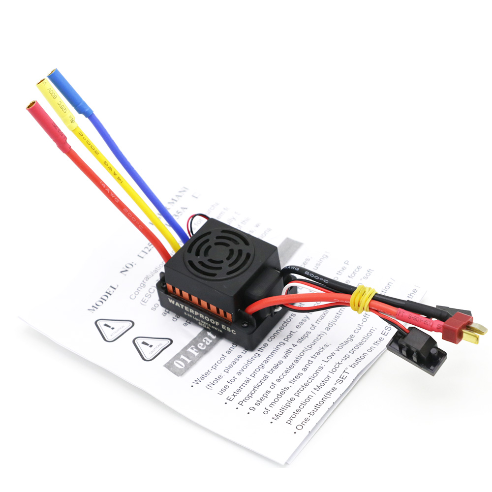 New Upgrade Waterproof 3650 39 – обзор и цена Esc Waterproof 60A