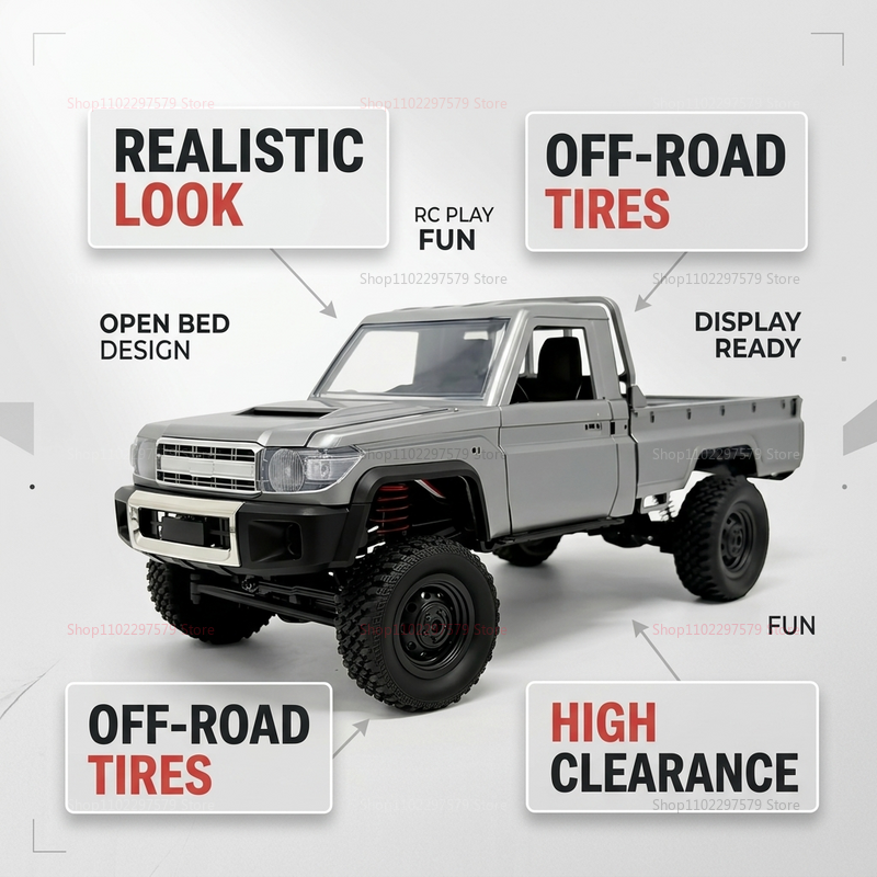 Upgraded MN82 PRO Off-Road Car – обзор и цена Rc Hobby Grade Crawler