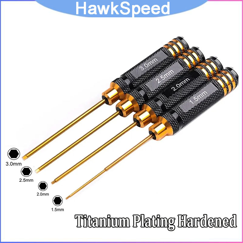 4PCS Titanium Plating Hex Scre – обзор и цена Rc Hobby Electric Screwdriver