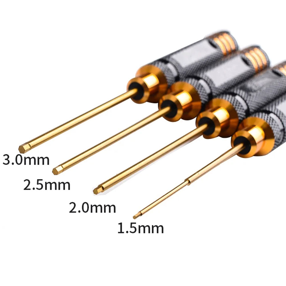 4PCS Titanium Plating Hex Scre – обзор и цена Rc Hobby Electric Screwdriver