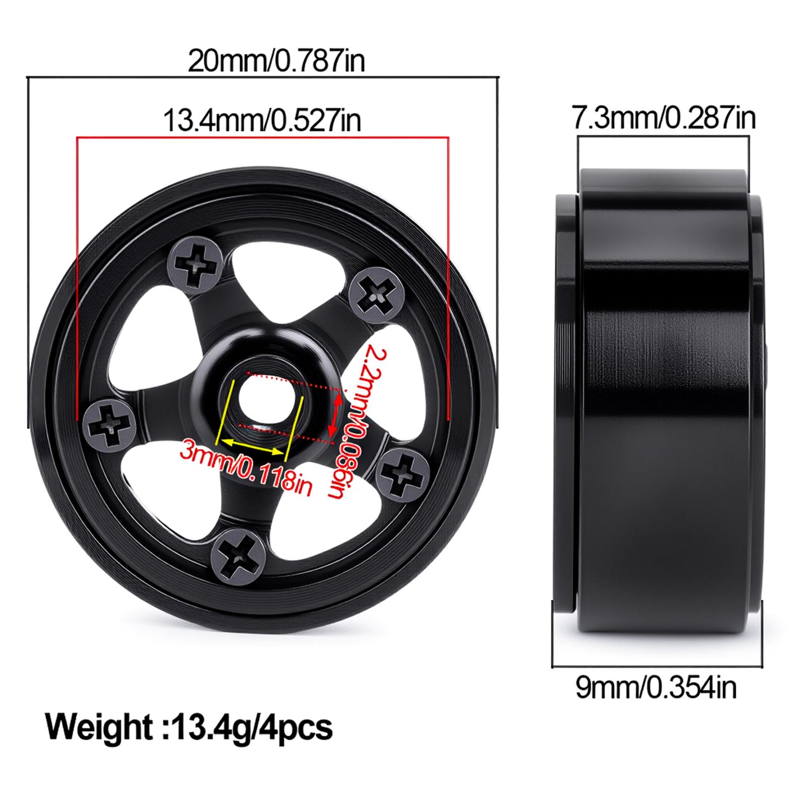 Hobby Grade Wheel Hubs Aluminu – обзор и цена Rc Hobby Grade Crawler
