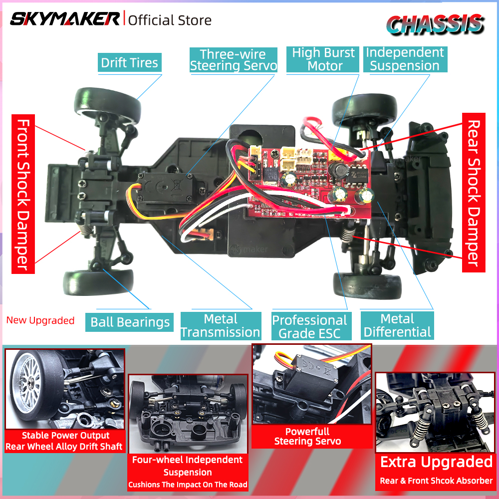 Skymaker 1/18 RC Drift Car LDR – обзор и цена Rc Hobby Horizon