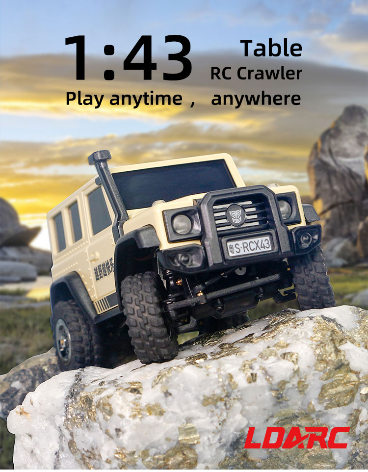 LDARC X43 1:43 Crawler RC Car  – обзор и цена Rc Hobby World