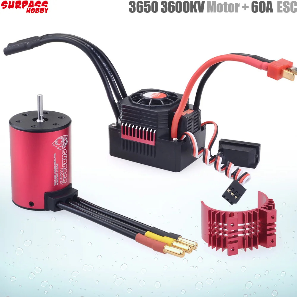 SURPASS HOBBY KK Waterproof Co – обзор и цена Esc Waterproof 60A