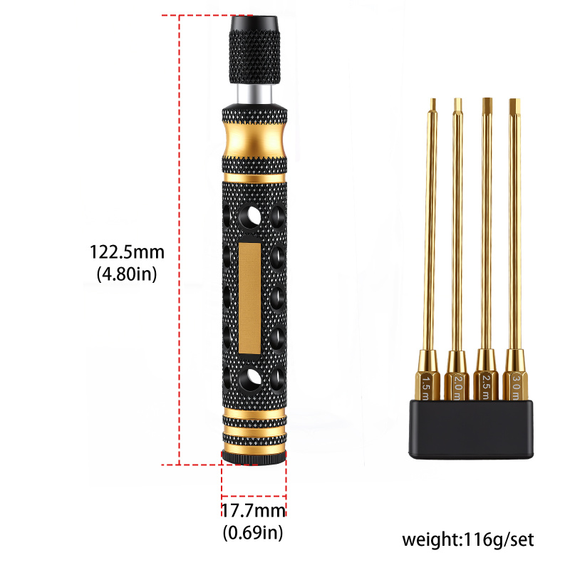 New 4-in-1 1.5/2.0/2.5/3.0mm T – обзор и цена Rc Hobby Electric Screwdriver
