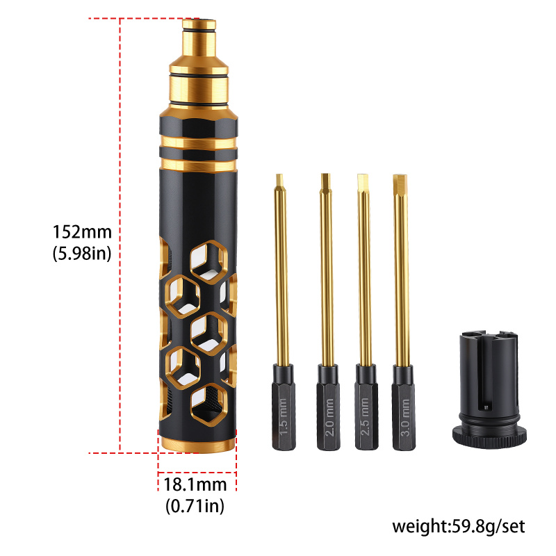 New 4-in-1 1.5/2.0/2.5/3.0mm T – обзор и цена Rc Hobby Electric Screwdriver