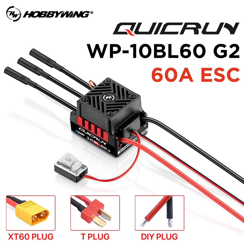 HobbyWing QuicRun WP 10BL60 RC – обзор и цена Esc Waterproof 60A