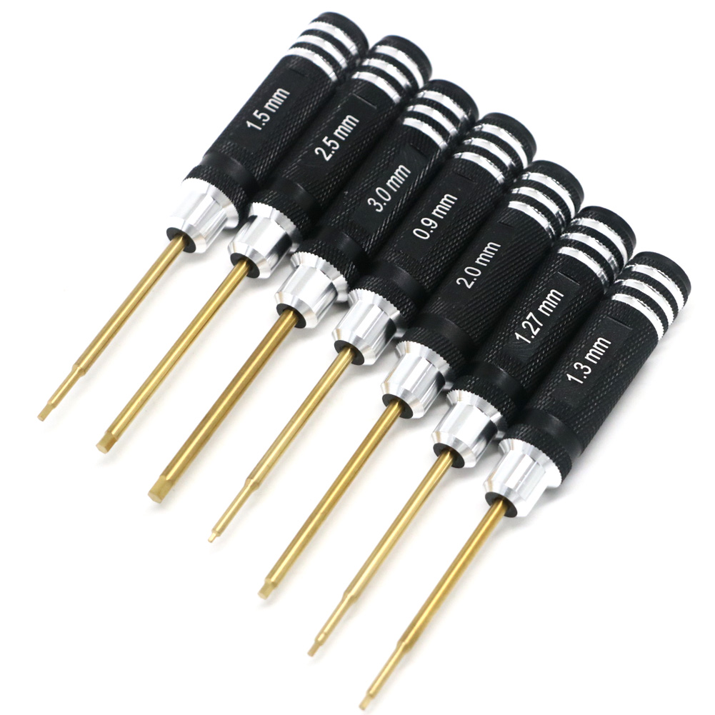 7pcs Titanium Plating Mini Pre – обзор и цена Rc Hobby Electric Screwdriver