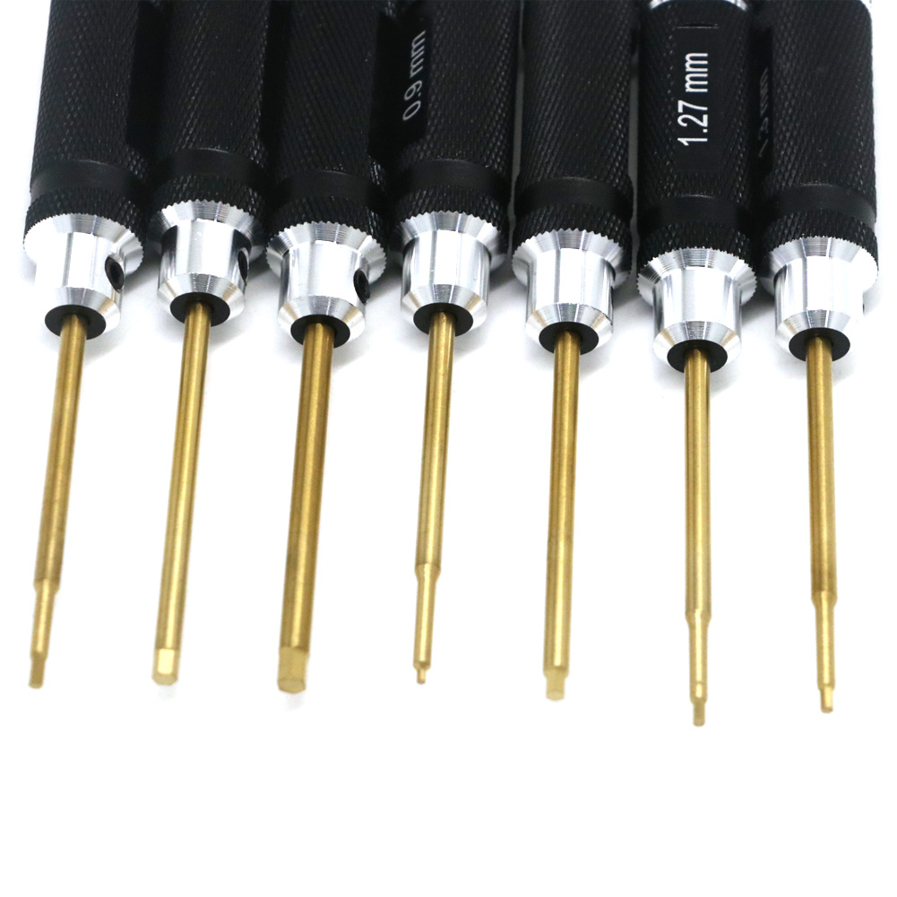 7pcs Titanium Plating Mini Pre – обзор и цена Rc Hobby Electric Screwdriver