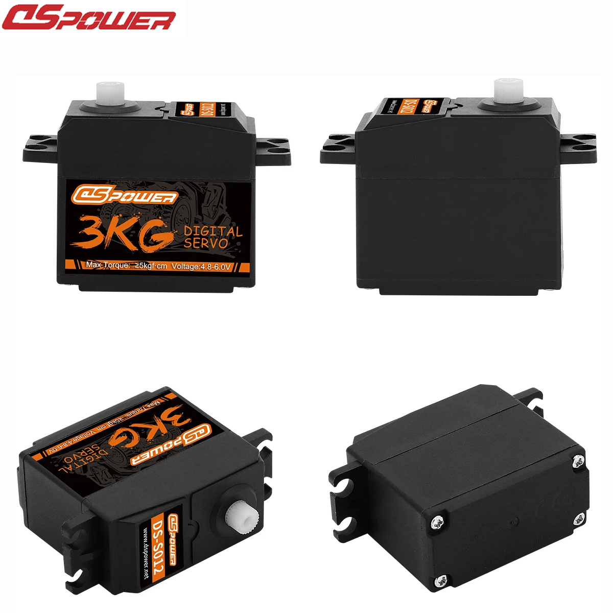 DSpower 3KG Core Motor Servo D – обзор и цена Esc Waterproof 60A