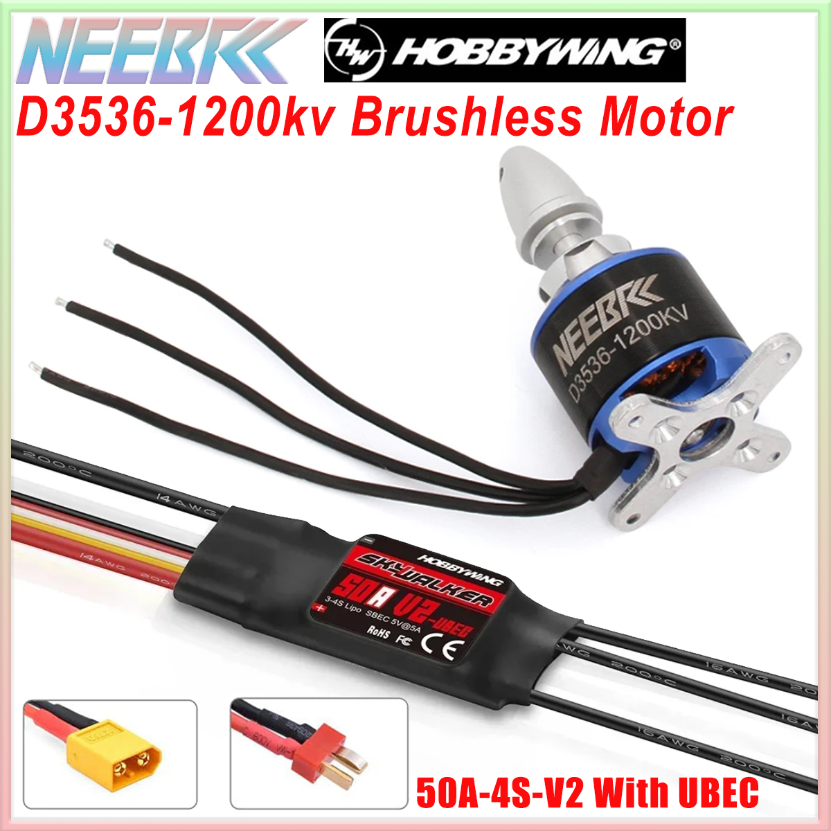 3536 1200KV Brushless Motor 2- – обзор и цена Rc Plane Hobby Zone