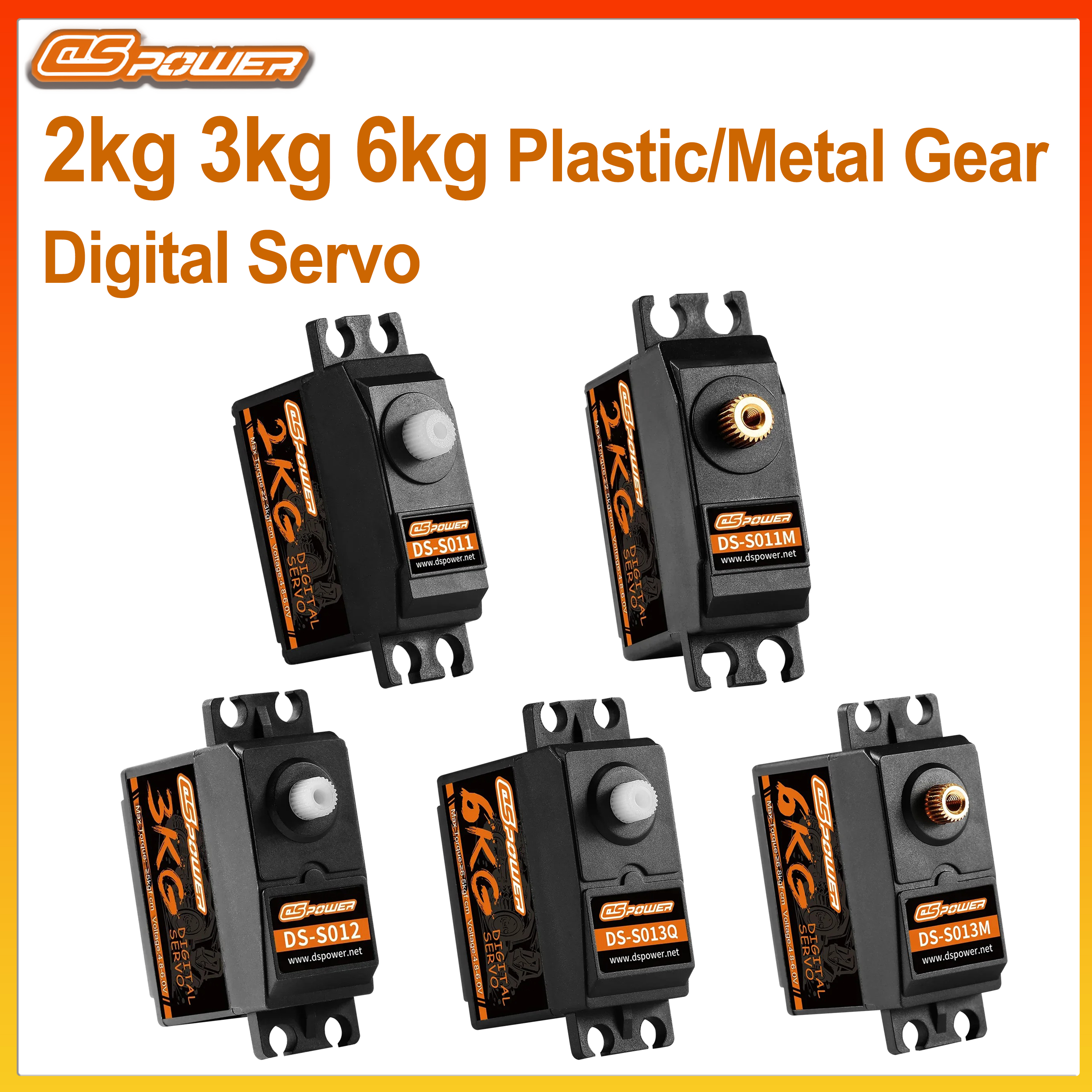 DSPOWER 2KG 3KG 6KG Waterproof – обзор и цена Esc Waterproof 60A