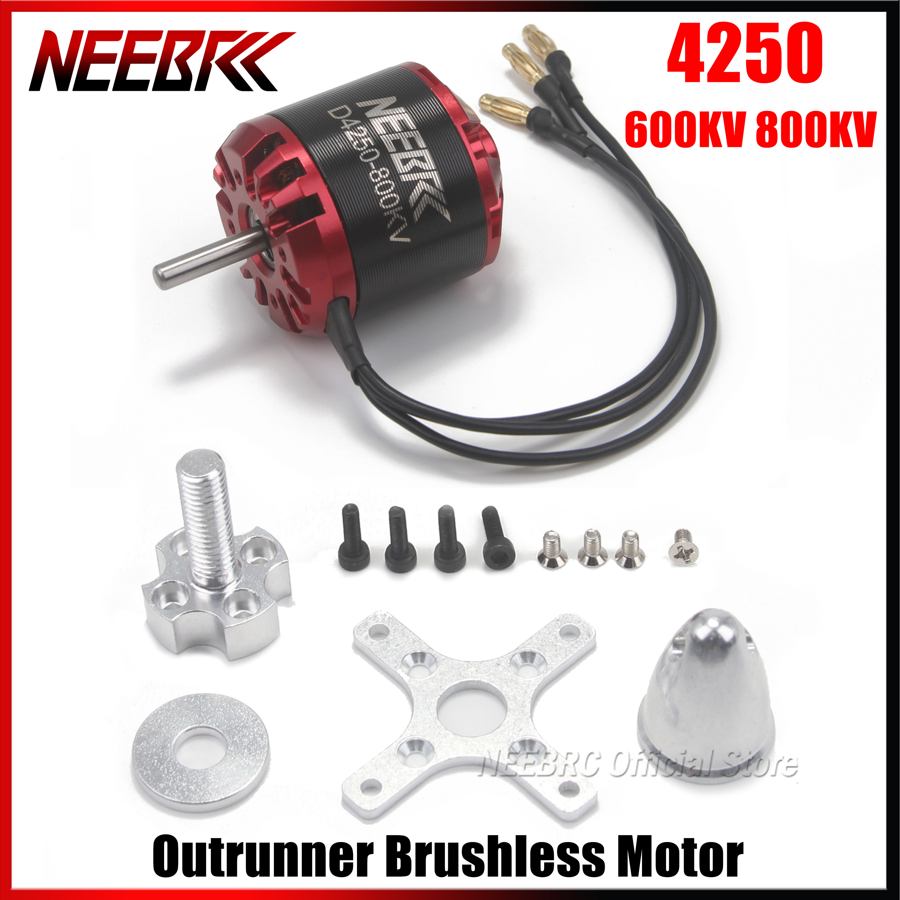 NEEBRC 4250 800KV 600KV Outrun – обзор и цена Rc Plane Hobby Zone