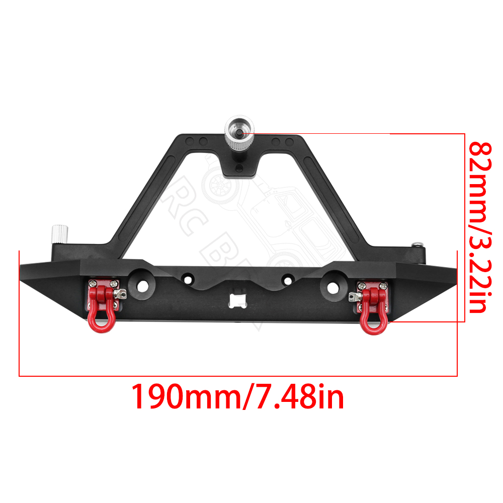 Metal Front Rear Bumper with S – обзор и цена Rc Hobby Grade Crawler