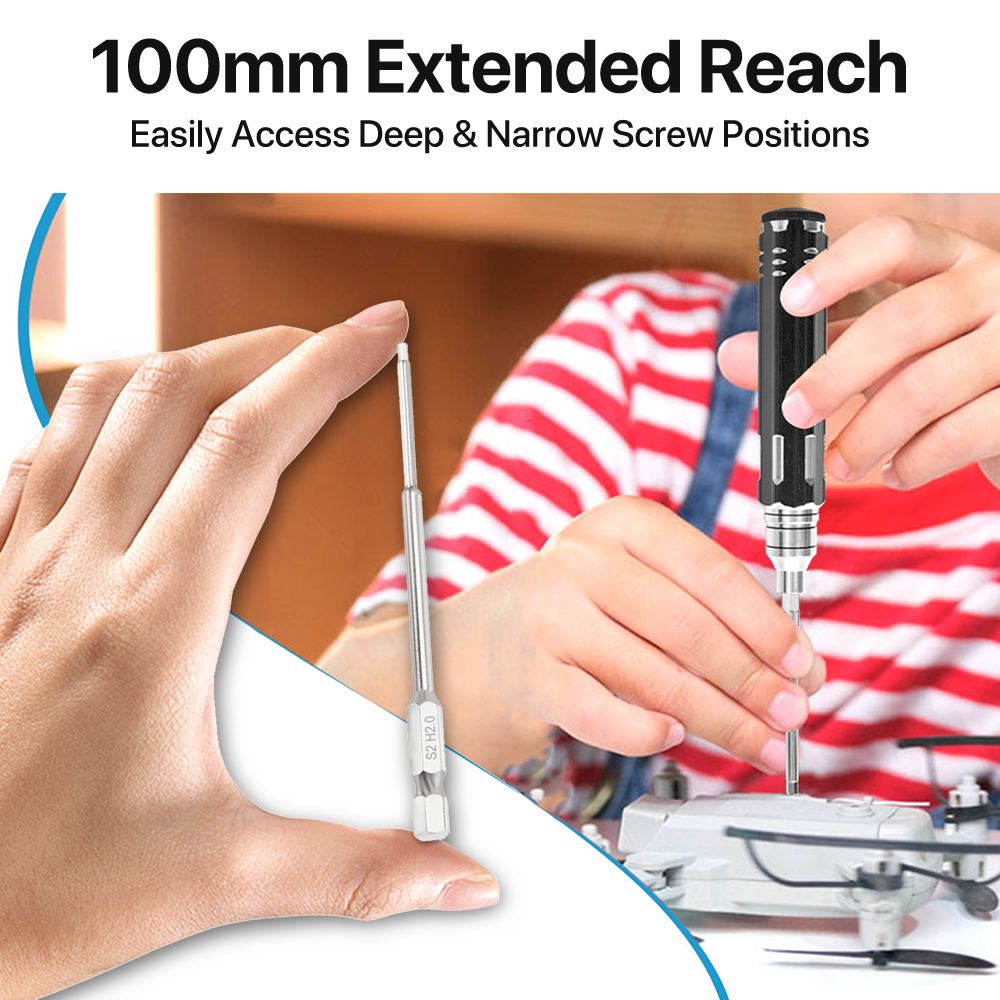 9IMOD Hex Screwdriver Set 100m – обзор и цена Rc Hobby Electric Screwdriver