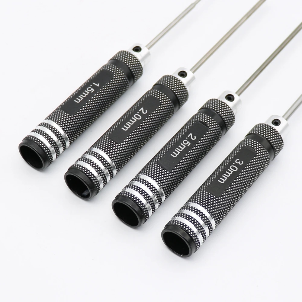 4PCS 1.5/2/2.5/3.0mm Black Hex – обзор и цена Rc Hobby Electric Screwdriver
