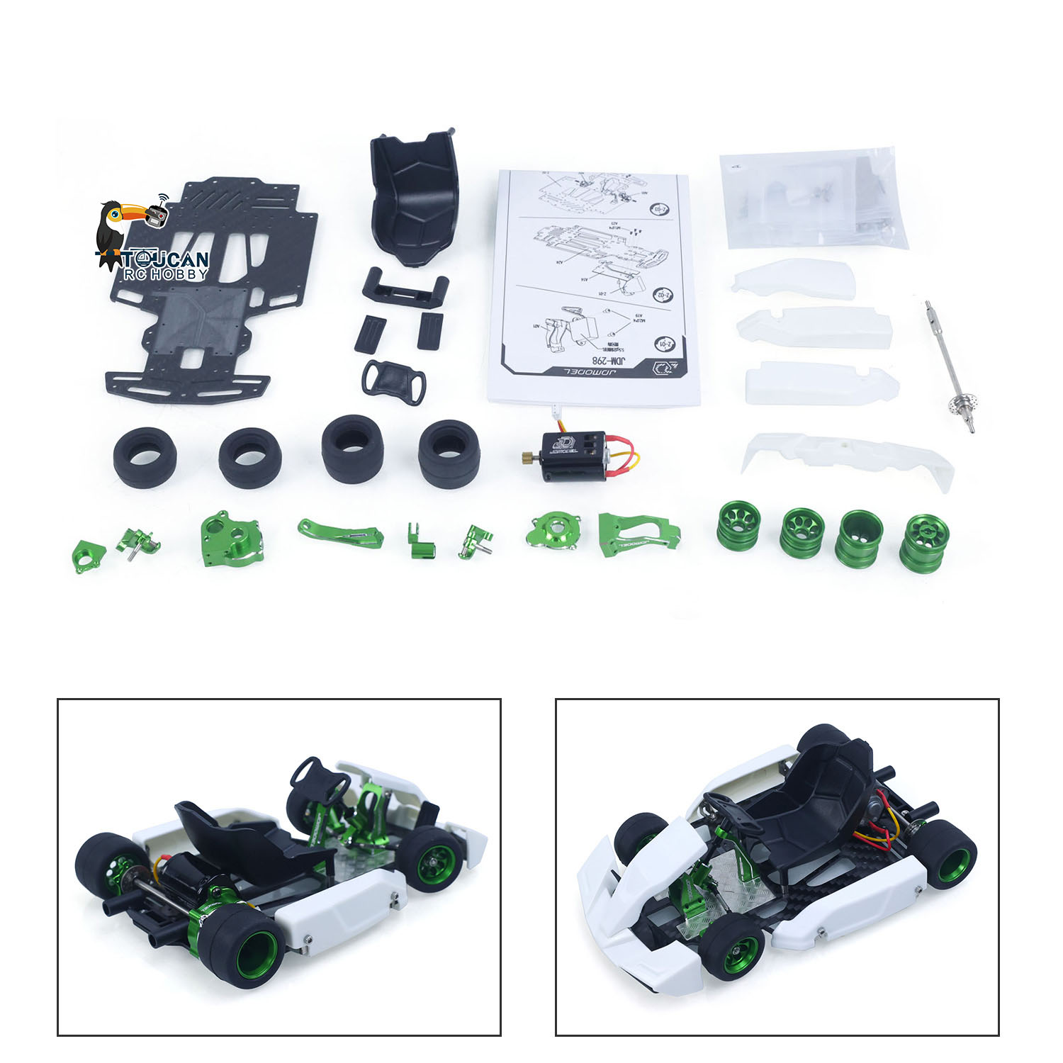KIT JDM 298A 298B 1/10 4x4 RC  – обзор и цена Rc Roc Hobby