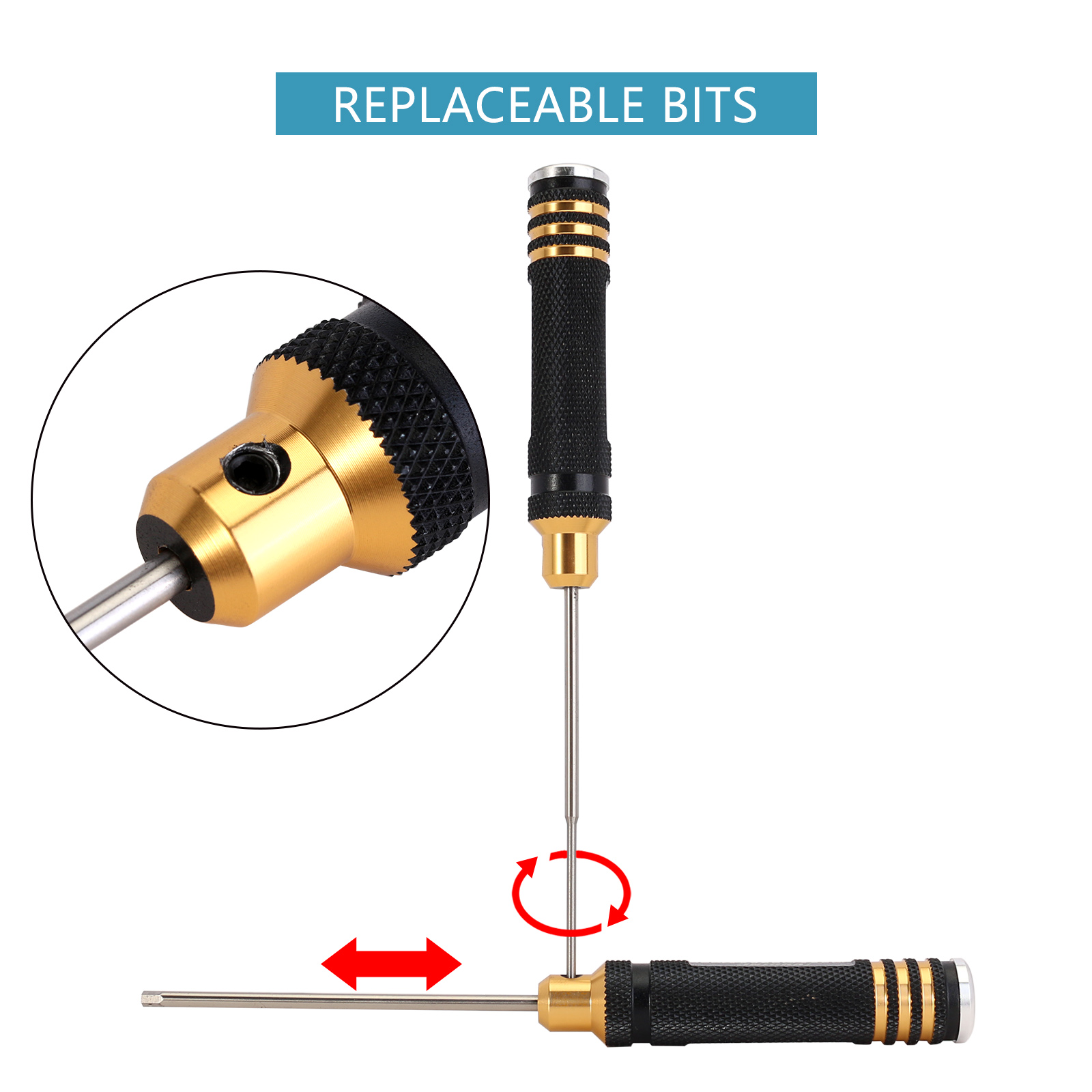 INJORA 7PCS HSS Steel Hex Scre – обзор и цена Rc Hobby Electric Screwdriver