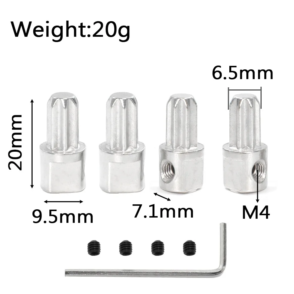 4pcs Metal Center Drive Hub 68 – обзор и цена Rc Roc Hobby