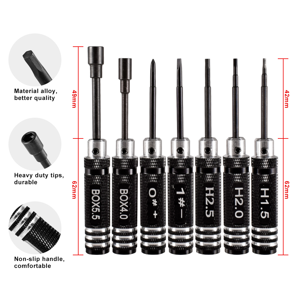 9IMOD RC Hex Driver Set Metal  – обзор и цена Rc Hobby Electric Screwdriver