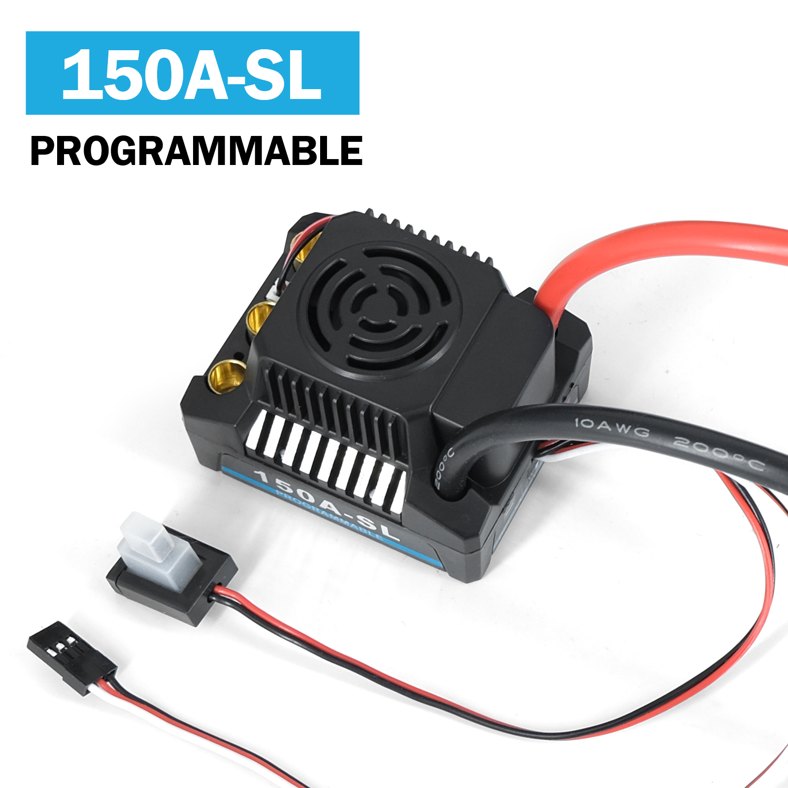 Platinum 120A 150A 2-4S Waterp – обзор и цена Esc Waterproof 60A