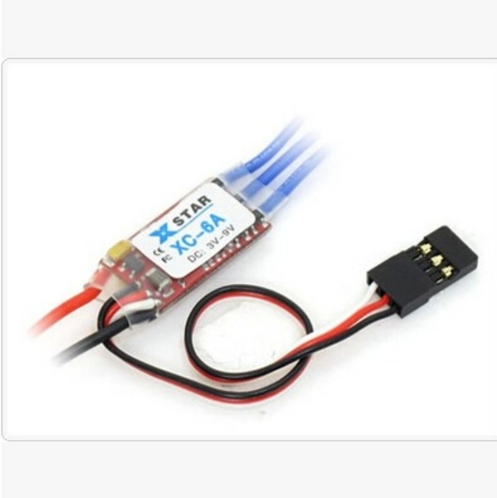 FATJAY XC-6A Brushless ESC 6A  – обзор и цена Rc Hobby Motors