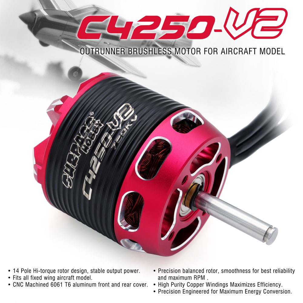 SURPASS HOBBY C4240 750KV/850K – обзор и цена Rc Hobby Motors