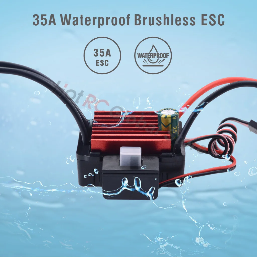 SURPASS HOBBY KK 25A 35A 45A 6 – обзор и цена Esc Waterproof 60A