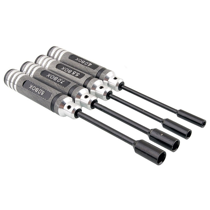 4Pcs Titanium Hex Screwdriver  – обзор и цена Rc Hobby Electric Screwdriver