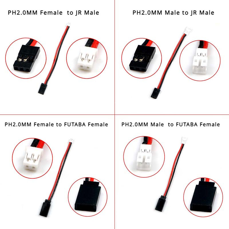 1/5/10Pcs/lot PH2.0 Male/Femal – обзор и цена Rc Hobby Models