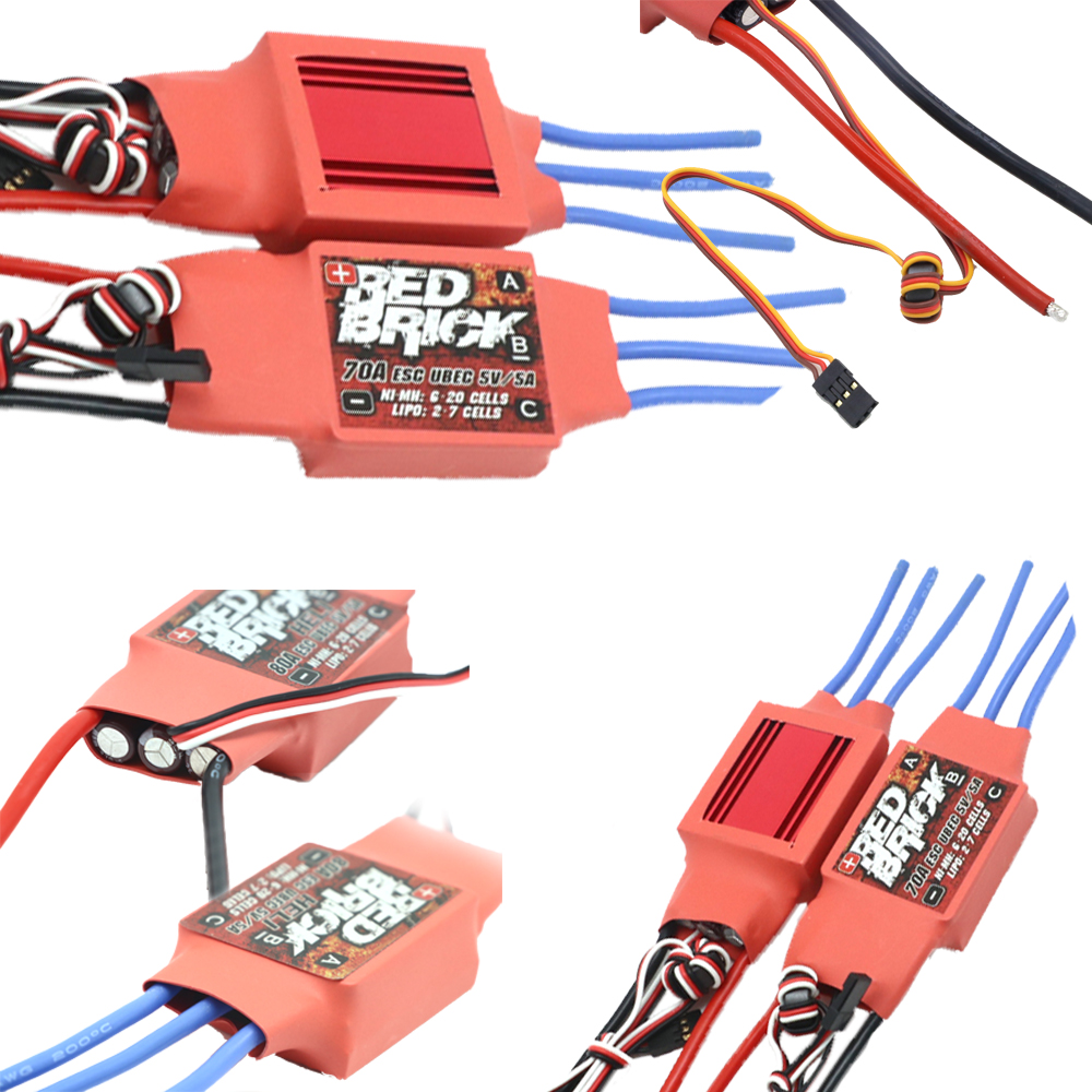 Red Brick Electronic Speed Con – обзор и цена Esc Waterproof 60A