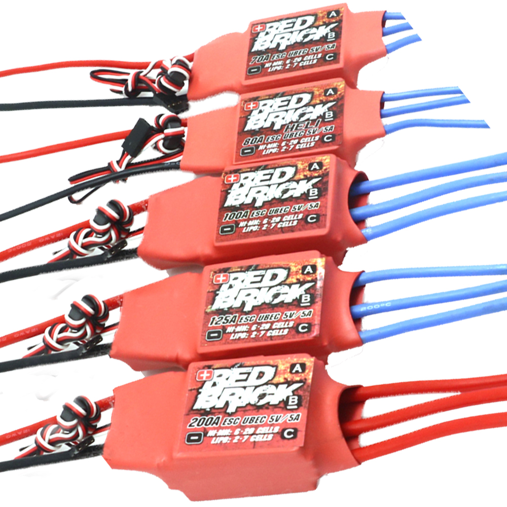 Red Brick Electronic Speed Con – обзор и цена Esc Waterproof 60A