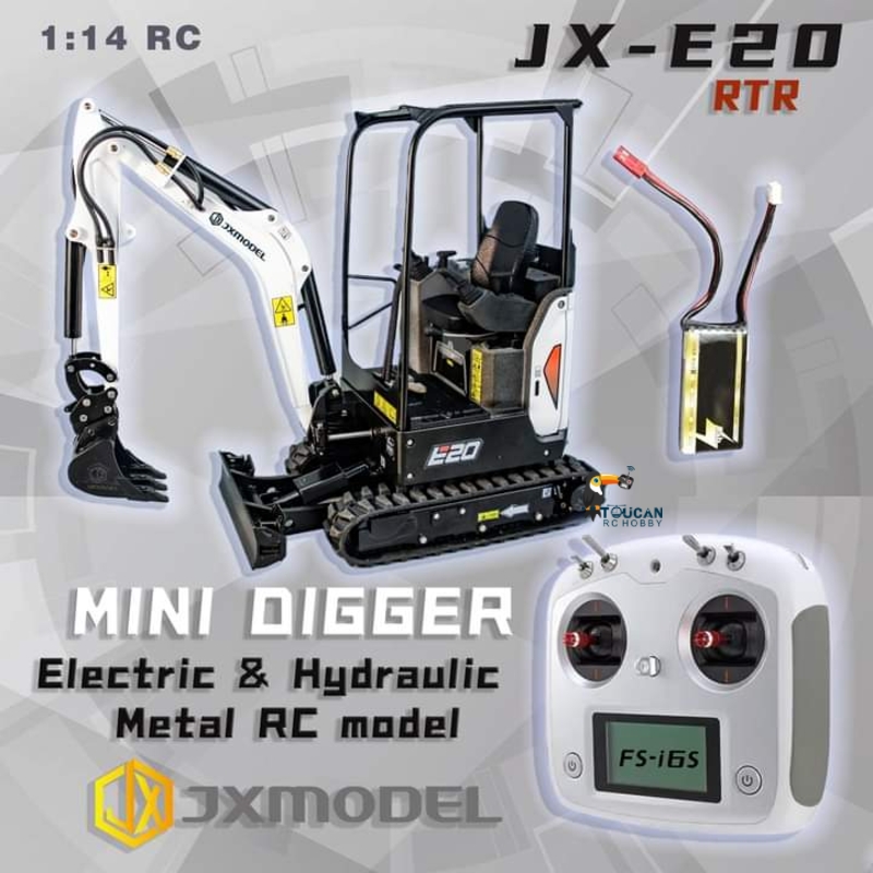 RTR JX E20 RC Mini Excavator 1 – обзор и цена Rc Hobby Models