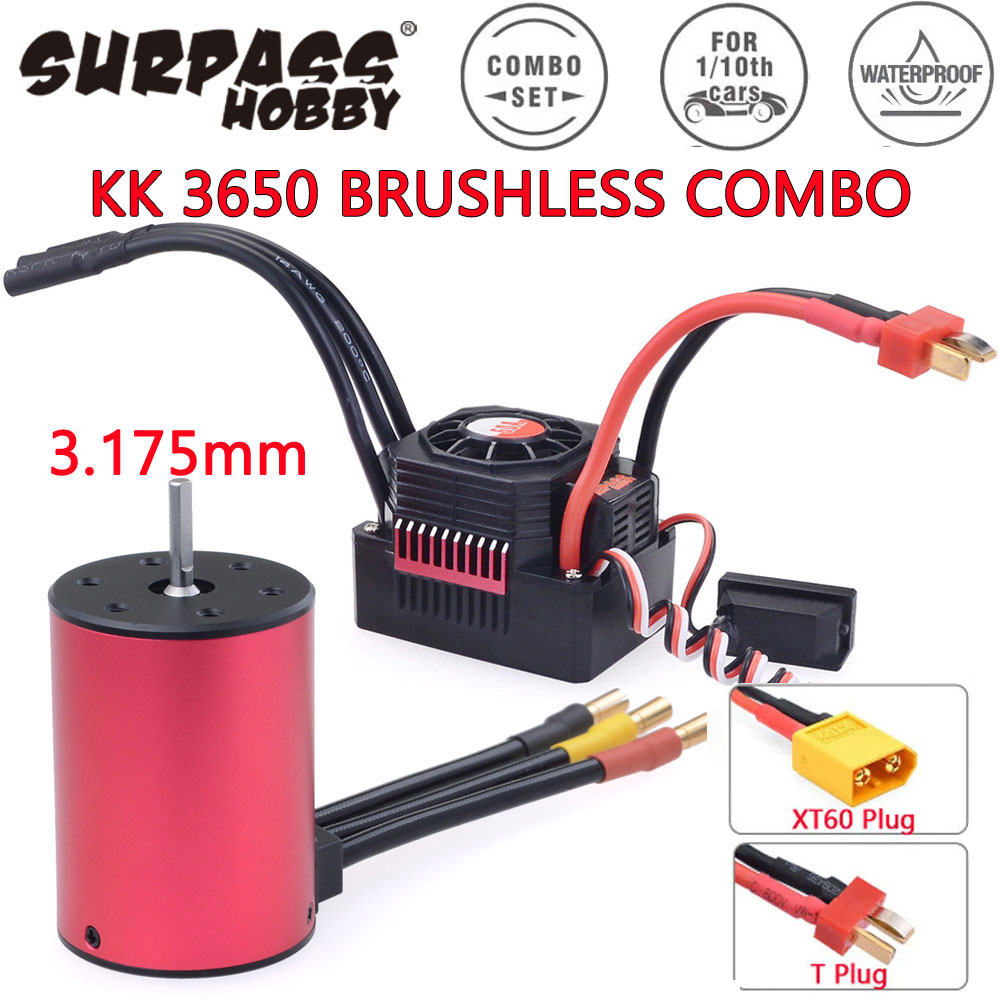 Surpass Hobby KK 3650 Combo Wa – обзор и цена Esc Waterproof 60A
